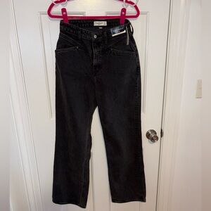 Abercrombie & Fitch Women's Black High Rise Jeans